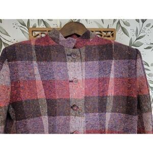 Vintage Jimmy Hourihan Jacket/Skirt Women Size 14 Irish Wool